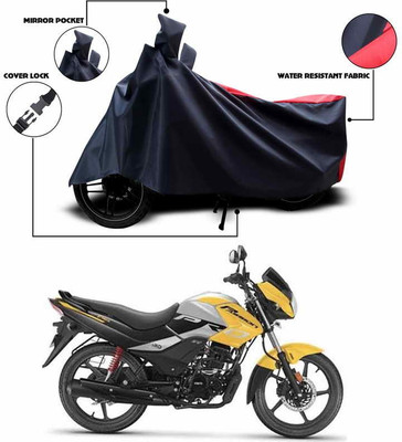 ANTHUB Waterproof Two Wheeler Cover for Hero(Red, Blue)
