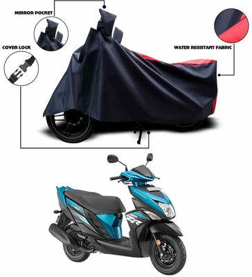 ANTHUB Two Wheeler Cover for Yamaha(Cygnus Ray ZR, Red, Blue)