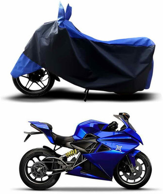 SEBOMGO Waterproof Two Wheeler Cover for Universal For Bike(Blue)
