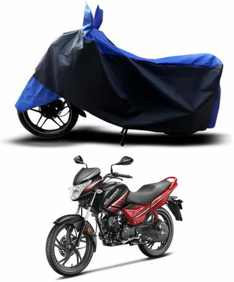 ANTHUB Two Wheeler Cover for Hero(Glamour, Blue)