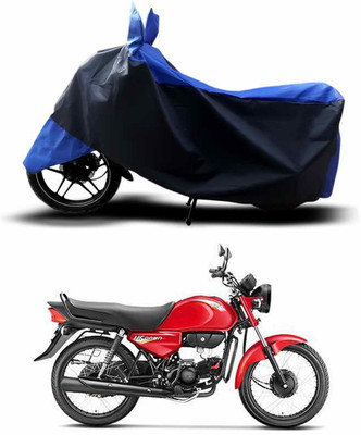 ANTHUB Two Wheeler Cover for Hero(HF Dawn, Blue)