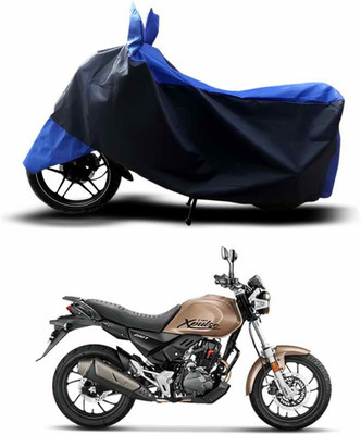 ANTHUB Two Wheeler Cover for Hero(Xpulse 200T, Blue)