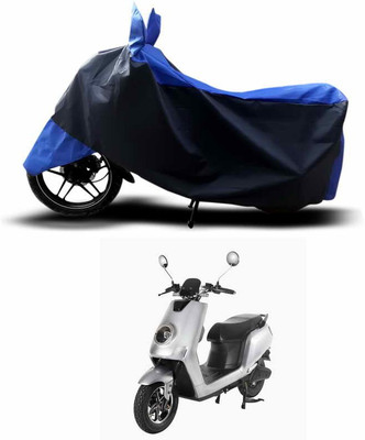 AUTOCAD Waterproof Two Wheeler Cover for Universal For Bike(Blue, Black)