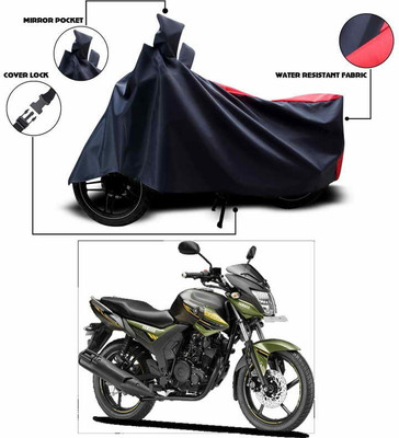 ANTHUB Waterproof Two Wheeler Cover for Yamaha(Red, Blue)