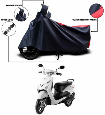 ANTHUB Two Wheeler Cover for Indus(Red)