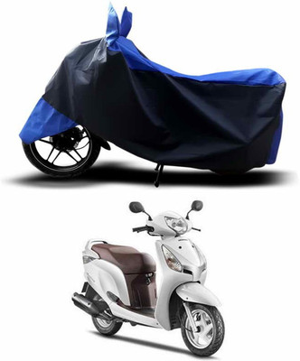 SEBONGO Two Wheeler Cover for Honda(Aviator, Blue)
