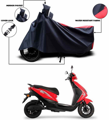 SEBOMGO Waterproof Two Wheeler Cover for Ampere(Red)