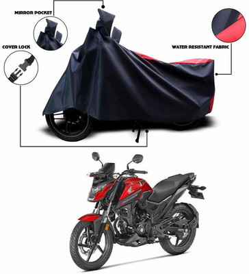 AutoGalaxy Waterproof Two Wheeler Cover for Honda(X-Blade, Red)