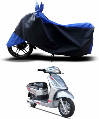 ANTHUB Two Wheeler Cover for Hero(Electric NYX e5, Blue)