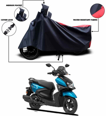 ANTHUB Two Wheeler Cover for Yamaha(Ray ZR, Red, Blue)