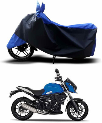 ANTHUB Two Wheeler Cover for Mahindra(Mojo, Blue, Black)