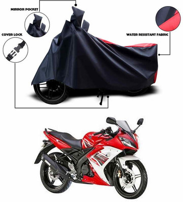 SEBONGO Two Wheeler Cover for Yamaha(YZF R15 S, Red)