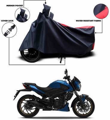ANTHUB Waterproof Two Wheeler Cover for Bajaj(Red, Blue)