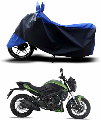 ANTHUB Two Wheeler Cover for Bajaj(Dominar, Blue)