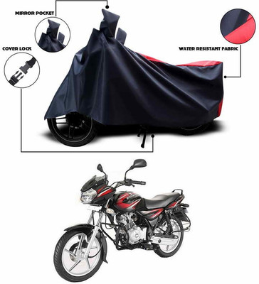 ANTHUB Two Wheeler Cover for Bajaj(Red)