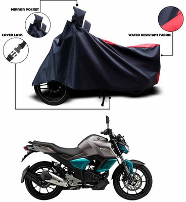 ANTHUB Two Wheeler Cover for Yamaha(Red, Blue)