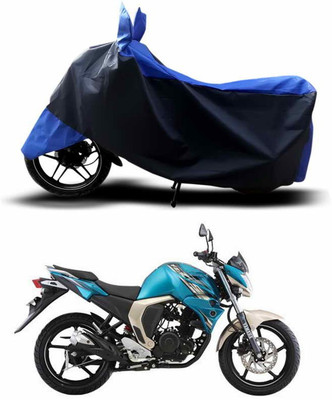 AutoGalaxy Waterproof Two Wheeler Cover for Yamaha(FZ-S FI, Blue)