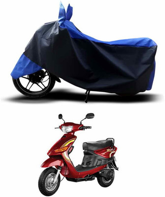 ANTHUB Two Wheeler Cover for Indus(Yo Spark, Blue, Black)