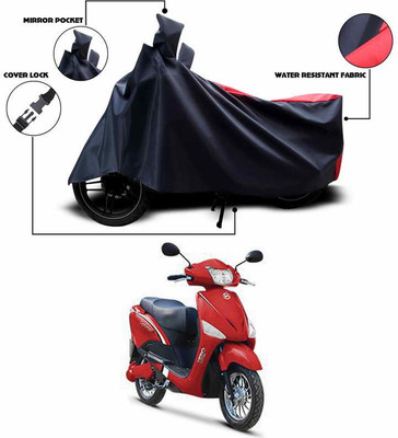 ANTHUB Waterproof Two Wheeler Cover for Hero(Red, Blue)