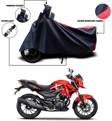 SEBONGO Two Wheeler Cover for Hero(Xtreme 200R, Red)