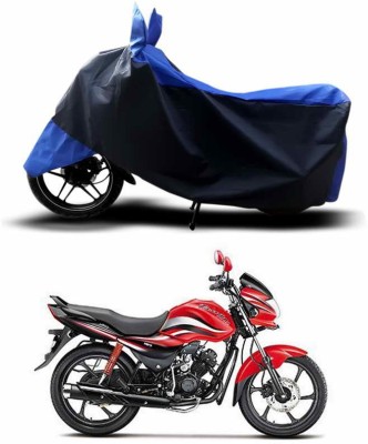 SEBONGO Two Wheeler Cover for Hero(Passion Pro TR, Blue)