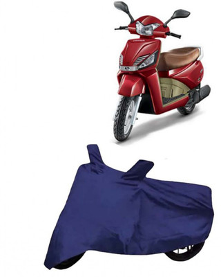 FRONCH Waterproof Two Wheeler Cover for Mahindra(Gusto, Blue)