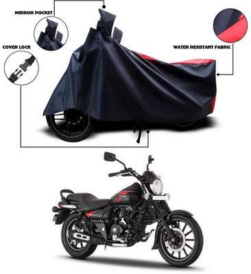 ANTHUB Waterproof Two Wheeler Cover for Bajaj(Red, Blue)