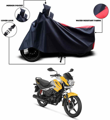 ANTHUB Waterproof Two Wheeler Cover for Hero(Red, Blue)