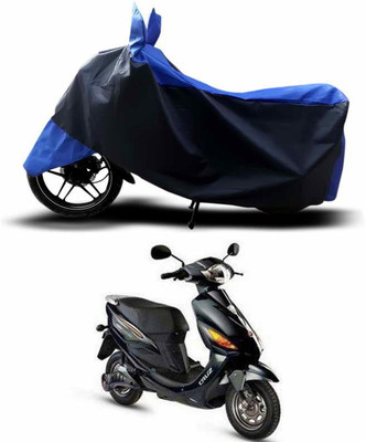 SEBONGO Two Wheeler Cover for Hero(Electric Cruz, Blue)