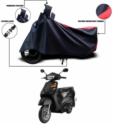 ANTHUB Two Wheeler Cover for Indus(Red)
