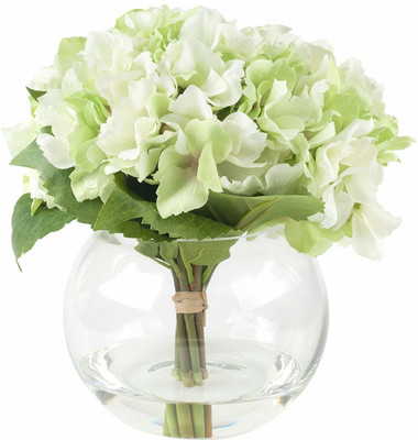 DESHILP OVERSEAS Glass Vase(8 inch, Clear)