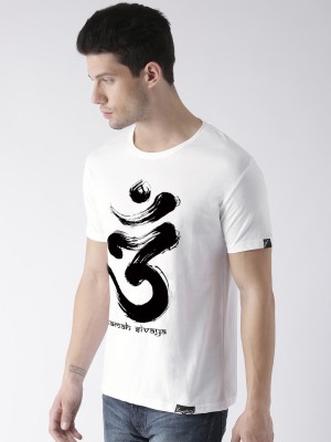 Young trendz Graphic Print Men Round Neck White T-Shirt