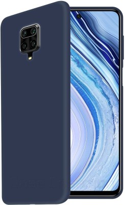 CASE CREATION Back Cover for Xiaomi Redmi Note 9 Pro Max Liquid Silicon OG Premium Case Cover(Blue, Waterproof, Pack of: 1)
