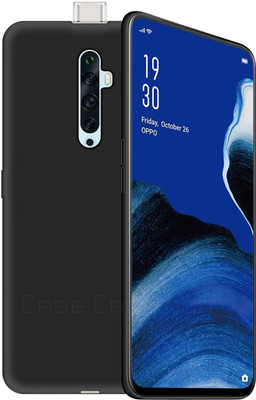 CASE CREATION Back Cover for Oppo Reno2 F(Black, Waterproof, Pack of: 1)