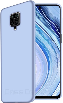 CASE CREATION Back Cover for Xiaomi Redmi Note 9 2020 Soft Back Case Smart Fashion Velvet Cover(Green, Shock Proof, Silicon, Pack of: 1)