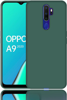 CASE CREATION Back Cover for Oppo A5 (2020)(Green, Waterproof, Pack of: 1)
