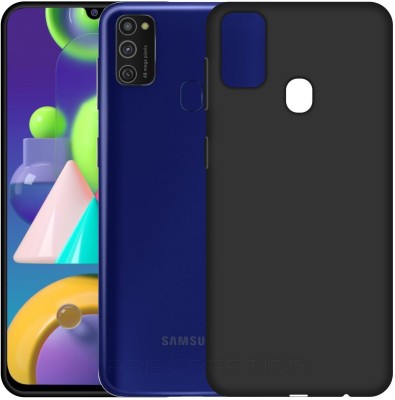 CASE CREATION Back Cover for Samsung Galaxy M30s 2020 Soft Back Case Fashion Velvet Cover(Black, Shock Proof, Silicon, Pack of: 1)