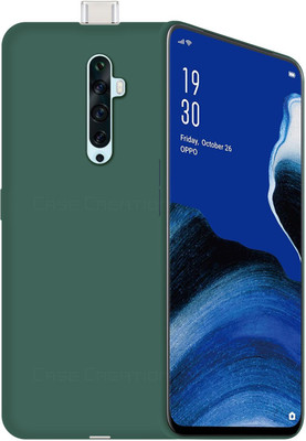CASE CREATION Back Cover for Oppo Reno2 F, OPPO Reno 2z(Green, Waterproof, Pack of: 1)