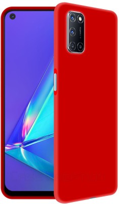 CASE CREATION Back Cover for Oppo A92(Red, Waterproof, Pack of: 1)