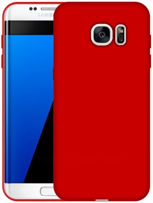 CASE CREATION Back Cover for Samsung Galaxy S7 Edge(Red, Waterproof, Pack of: 1)