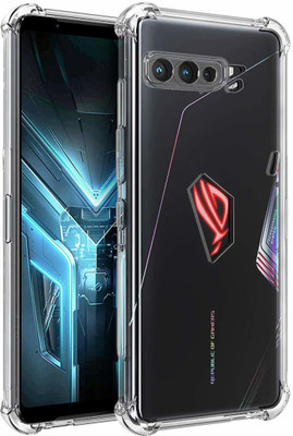 Cover Alive Back Cover for Asus ROG Phone 3(Transparent, Grip Case)