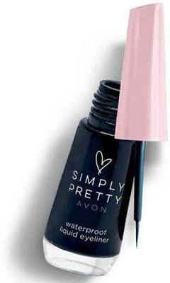 AVON New Waterproof and Smudge proof Liquid Eyeliner set of 1 7.5 ml(Black)