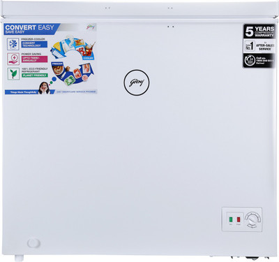 Godrej 200 L Single Door Standard Deep Freezer(White, GCHW210R6SHC)
