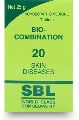SBL Bio-Combination 20 Tablets(5 x 25 g)