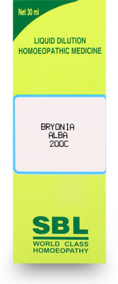 SBL Bryonia Alba 200C Liquid(4 x 30 ml)