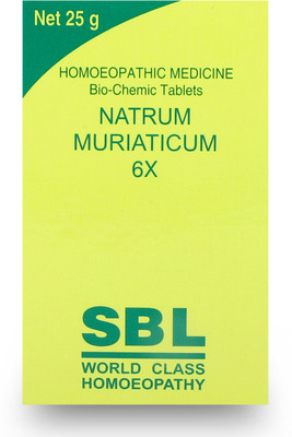SBL Natrum Muriaticum 6X Tablets(25 g)