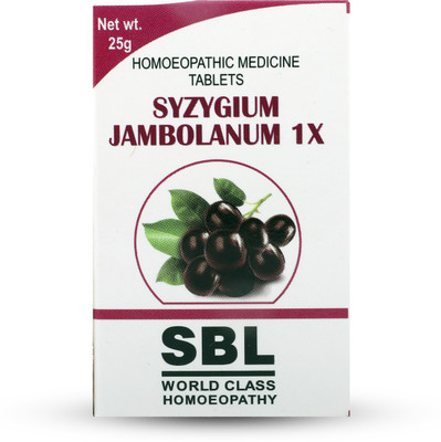SBL Syzygium Jambolanum 1X Tablets(2 x 25 g)