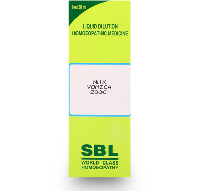 SBL Nux Vomica 200C Liquid(5 x 30 ml)