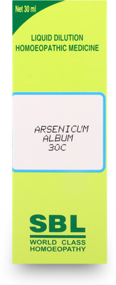 SBL Arsenicum Album 30C Liquid(4 x 30 ml)