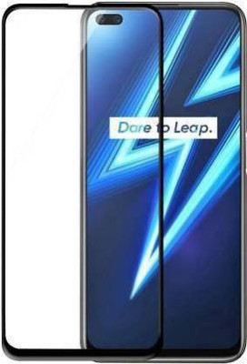 GLOBALCASE Edge To Edge Tempered Glass for REALME X3(Pack of 1)